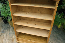 💖 Old Antique Style Pine Adjustable Bookshelf/ Bookcase/ Office Storage 💖