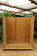 💖 BIG! Quality Old Victorian Pine Double Rail Option Knock Down Wardrobe 💖