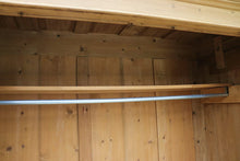 💖 BIG! Quality Old Victorian Pine Double Rail Option Knock Down Wardrobe 💖