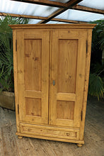 💕 WOW! Old Georgian! Shelved Pine Cupboard-Linen/ Larder/ Food/ Wardrobe 💕