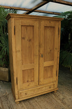 💕 WOW! Old Georgian! Shelved Pine Cupboard-Linen/ Larder/ Food/ Wardrobe 💕