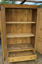 💕 WOW! Old Georgian! Shelved Pine Cupboard-Linen/ Larder/ Food/ Wardrobe 💕