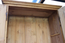 💕 WOW! Old Georgian! Shelved Pine Cupboard-Linen/ Larder/ Food/ Wardrobe 💕