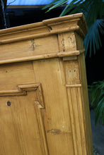 💖 Gorgeous! Old Pine One Door Victorian Cupboard - Linen/ Larder/ Food 💖