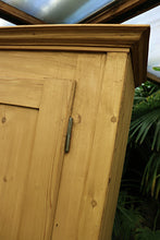 🤩 Gorgeous Old Pine 2 'Housekeepers' Kitchen Cupboard - Linen/ Larder/ Home Office 🤩