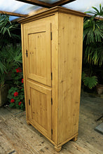 🤩 Gorgeous Old Pine 2 'Housekeepers' Kitchen Cupboard - Linen/ Larder/ Home Office 🤩