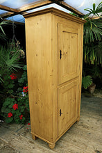🤩 Gorgeous Old Pine 2 'Housekeepers' Kitchen Cupboard - Linen/ Larder/ Home Office 🤩