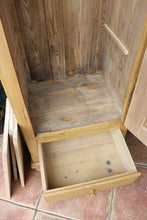 💕 Very Old! Pine Tall Slim Cupboard-Linen/Larder/Housekeeping/Wardrobe 💕