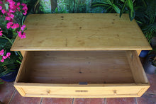 🥰 BIG! Old 19th C Pine Chest Drawers/ Sideboard/ Kitchen/ TV Stand 🥰