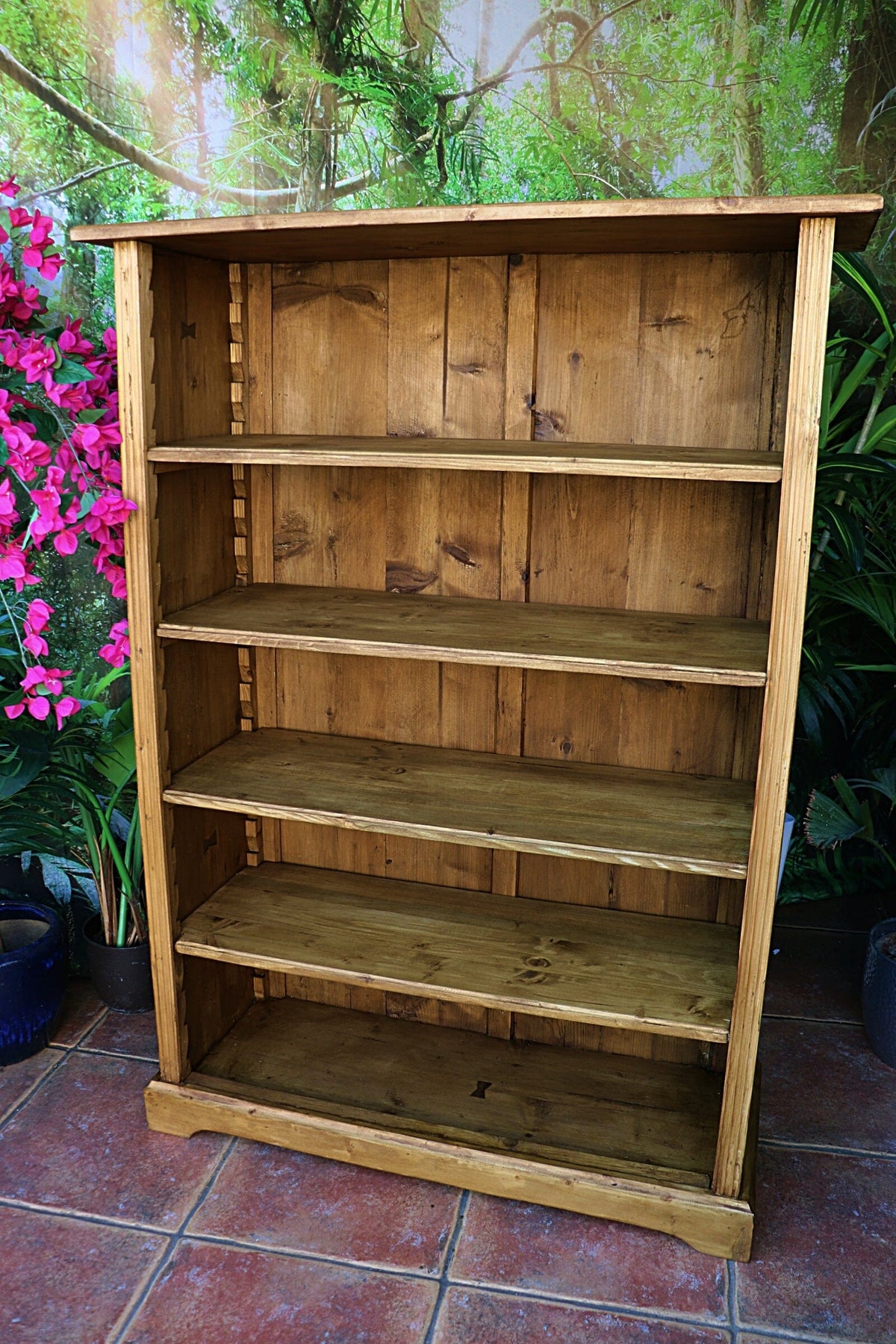 💖 WOW! Old Pine Adjustable Shelves/ Bookshelf/ Office Storage 💖