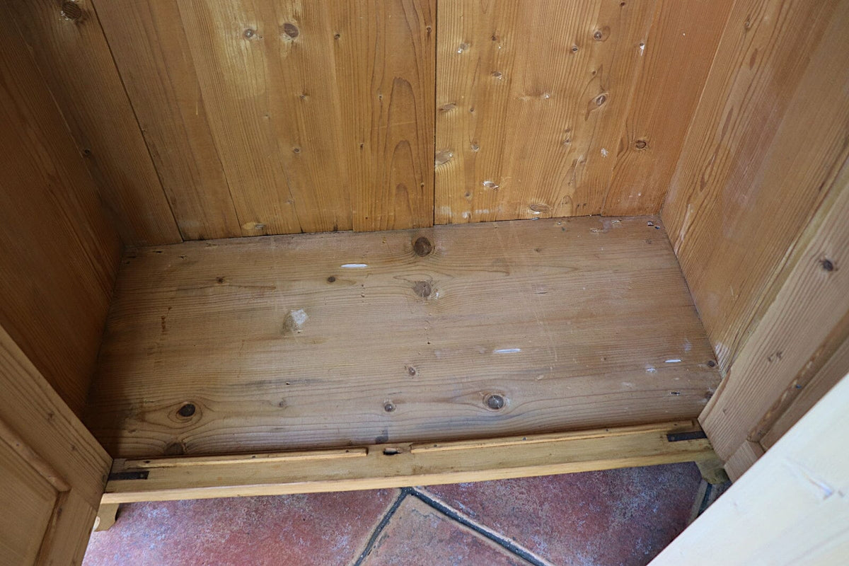🤩 Lovely! Old Pine Wardrobe/ 'Housekeepers' Cupboard-Linen/ Larder/ Food 🤩