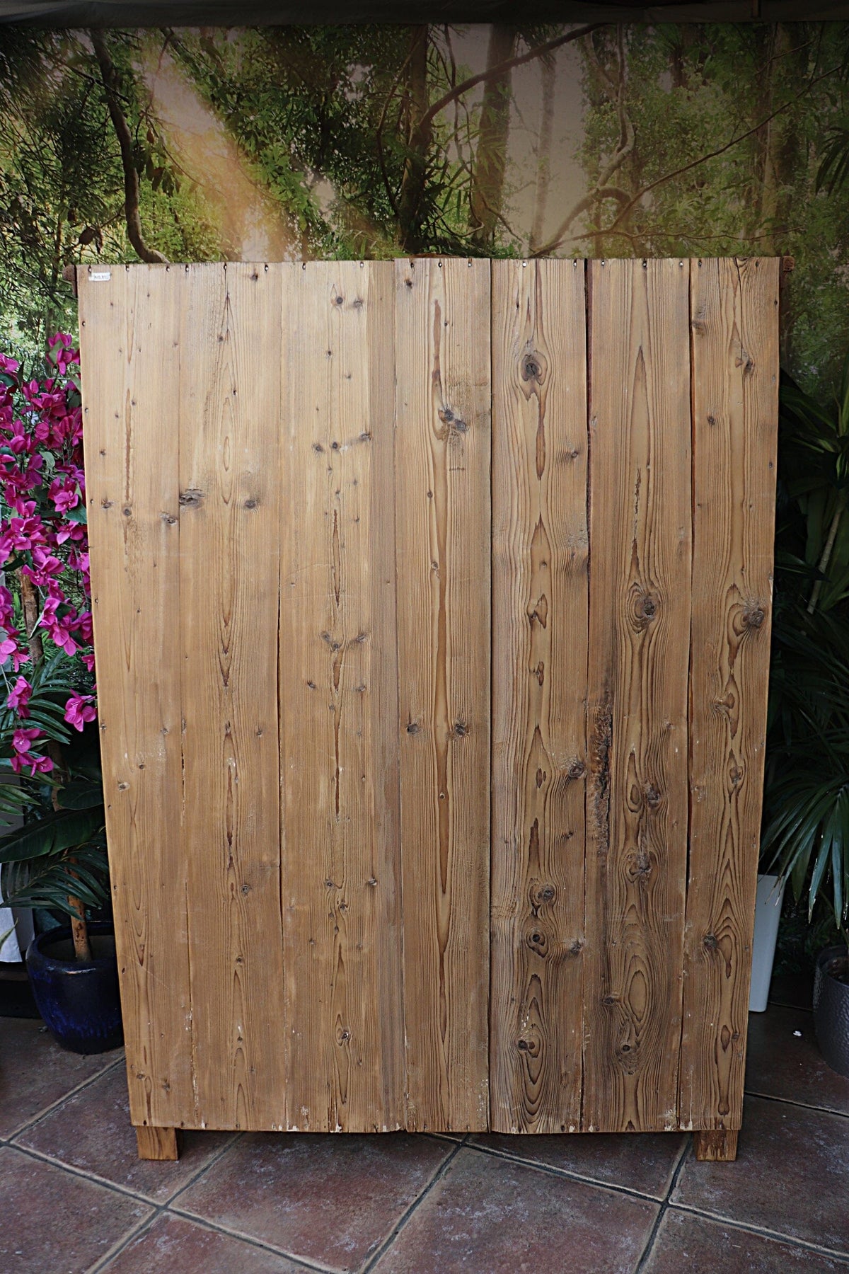 😍 Gorgeous! Old Pine Wardrobe/ Cupboard-Linen/ Larder/ Food/ Home Office 😍