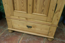 🥰 WOW! Old Pine Wardrobe/ 'Housekeepers' Cupboard - Linen/ Larder/ Food 🥰