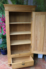 🥰 WOW! Old Pine Wardrobe/ 'Housekeepers' Cupboard - Linen/ Larder/ Food 🥰