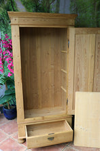 🥰 WOW! Old Pine Wardrobe/ 'Housekeepers' Cupboard - Linen/ Larder/ Food 🥰