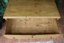 💖 HUGE!! Old Victorian Pine Chest Drawers/ Sideboard/ Kitchen/ TV Stand 💖