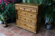 🤩 OMG! Quality! Very Unusual Victorian Old Pine Chest Drawers/ Sideboard 🤩