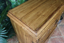 🤩 OMG! Quality! Very Unusual Victorian Old Pine Chest Drawers/ Sideboard 🤩