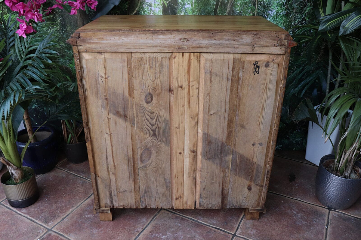 🤩 OMG! Quality! Very Unusual Victorian Old Pine Chest Drawers/ Sideboard 🤩