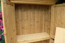 💖 WOW! BIG! Old Pine 4 Door Cupboard-Linen/ Larder/ Food/ TV Cabinet/ Office 💖