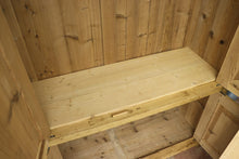 💖 WOW! BIG! Old Pine 4 Door Cupboard-Linen/ Larder/ Food/ TV Cabinet/ Office 💖