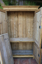 😍 Fabulous Old Pine 4 Door Cupboard - Linen/ Larder/ Food/ TV Cabinet 😍