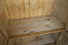 🩷 Lovely! Old Pine Four Door Cupboard-Linen/ Larder/ TV Cabinet/ Office 🩷