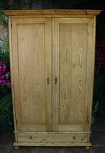 💕 Fabulous! Old  Pine Double Knock Down/ Sectional Wardrobe - Rail Options 💕
