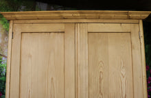 💕 Fabulous! Old  Pine Double Knock Down/ Sectional Wardrobe - Rail Options 💕