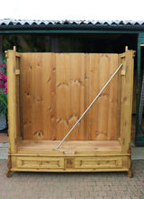 🤩 OMG! Big! Rare! Quality! Very Old (Georgian) Pine Double Knock Down Wardrobe 🤩