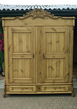 🤩 OMG! Big! Rare! Quality! Very Old (Georgian) Pine Double Knock Down Wardrobe 🤩