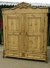 🤩 OMG! Big! Rare! Quality! Very Old (Georgian) Pine Double Knock Down Wardrobe 🤩