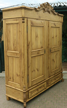 🤩 OMG! Big! Rare! Quality! Very Old (Georgian) Pine Double Knock Down Wardrobe 🤩