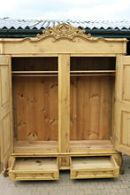 🤩 OMG! Big! Rare! Quality! Very Old (Georgian) Pine Double Knock Down Wardrobe 🤩