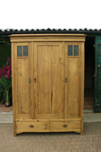 😍 Lovely & Quality Old Pine Triple Knock Down Combination Wardrobe 😍