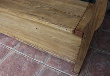 😍 Gorgeous! Genuine Old Pine Victorian Hungarian Box Bench Seat/ Pew 😍