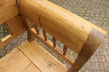 ❤️ WOW! Huge! Genuine Old Pine Hungarian Box Bench Seat/ Pew ❤️