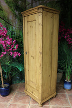 💖 Very Old! Pine Tall Slim Cupboard-Linen/ Larder/ Housekeeping/ Wardrobe 💖