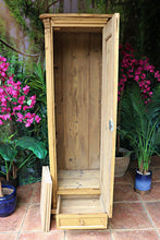 💖 Very Old! Pine Tall Slim Cupboard-Linen/ Larder/ Housekeeping/ Wardrobe 💖
