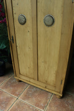 🩷 Superb! Old Antique Pine Vented Cupboard-Linen/ Larder/ Office/ Bathroom 🩷