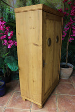 🩷 Superb! Old Antique Pine Vented Cupboard-Linen/ Larder/ Office/ Bathroom 🩷