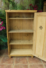 🩷 Superb! Old Antique Pine Vented Cupboard-Linen/ Larder/ Office/ Bathroom 🩷