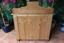 💕 Lovely Quality Old Antique Victorian Gallery Top Sideboard/ Cupboard/ TV Stand 💕