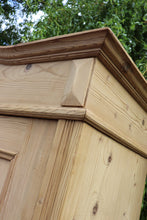 ❤️ Quality! Big Old Antique Pine Double Knock Down Wardrobe - Wax/ be Painted ❤️