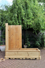 🩷 Big Old Georgian Antique Pine Double Knock Down Wardrobe - Wax/ be Painted  🩷
