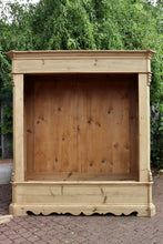 🩷 Big Old Georgian Antique Pine Double Knock Down Wardrobe - Wax/ be Painted  🩷