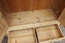 ❤️ Large Old Antique Victorian Pine Double Knock Down/ Sectional Wardrobe ❤️