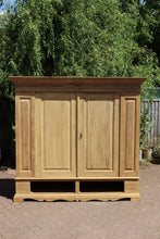 💖 Huge! Wide - 2m! Low! Quality! Old Antique Georgian Pine Knock Down Wardrobe 💖