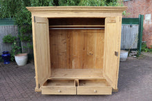 💖 Huge! Wide - 2m! Low! Quality! Old Antique Georgian Pine Knock Down Wardrobe 💖