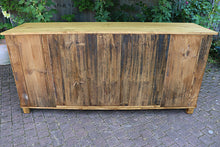 😍 Big! Old 2m Antique Pine Dresser Base/ Sideboard/ TV Stand/ Kitchen 😍